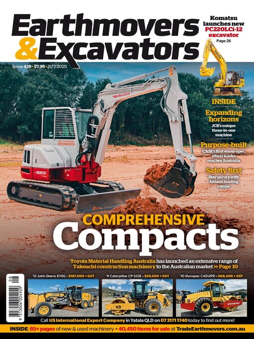 Title details for Earthmovers & Excavators by Prime Creative Media Pty Ltd - Available